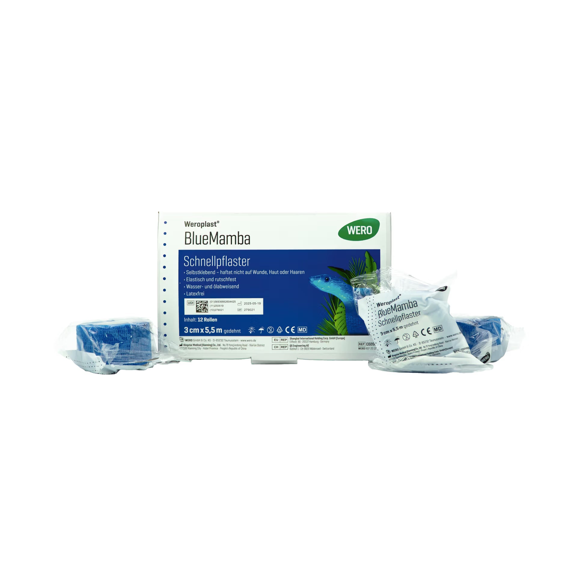 Weroplast® BlueMamba Schnellpflaster