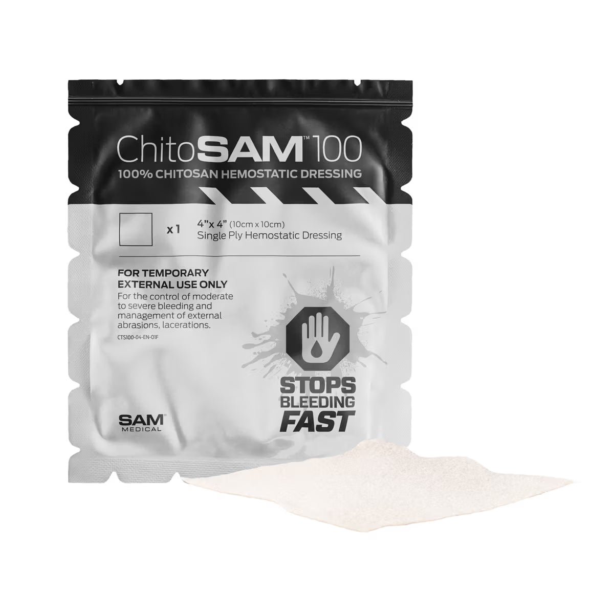 ChitoSAM® 100 Hämostatische Kompresse