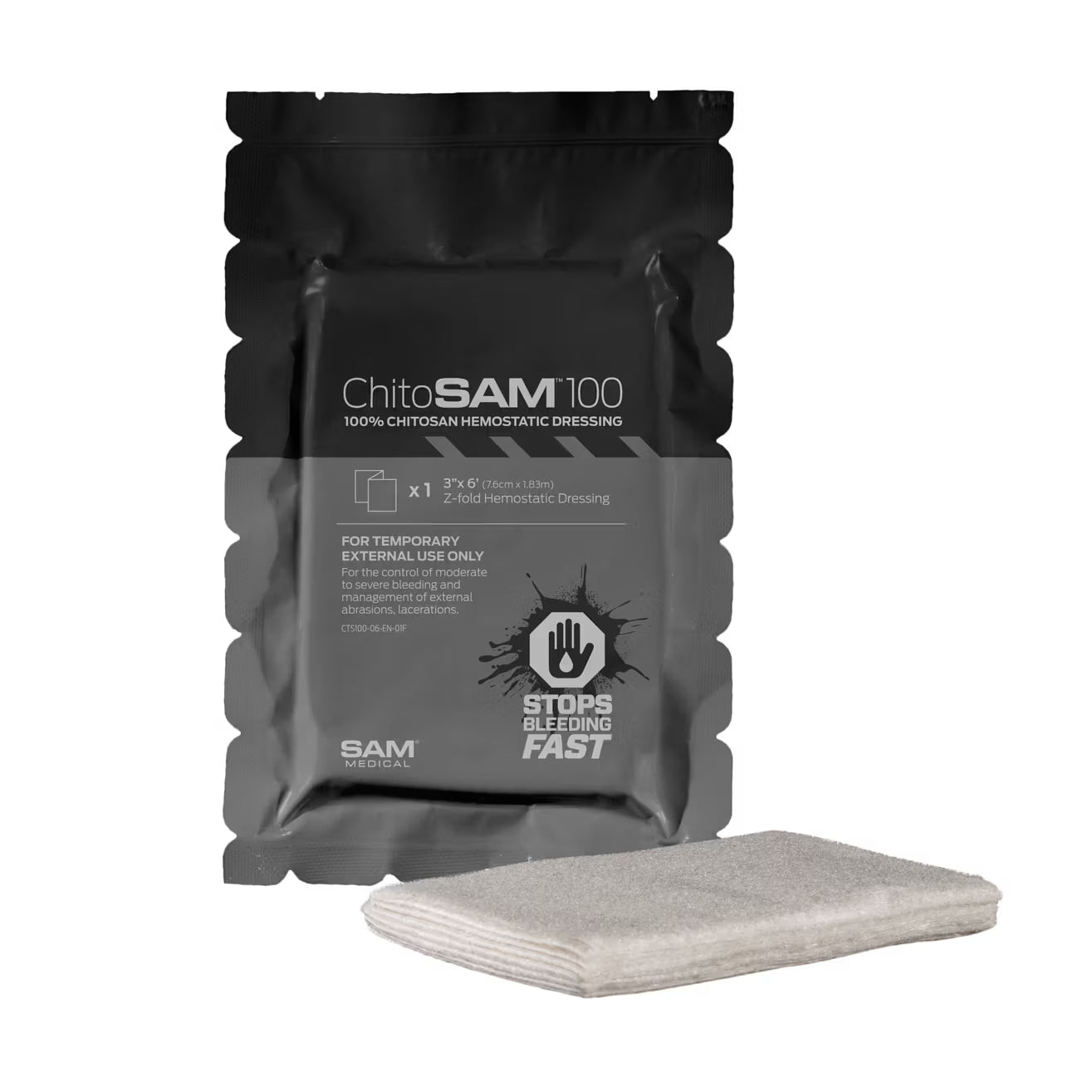 ChitoSAM® 100 Hämostatische Kompresse