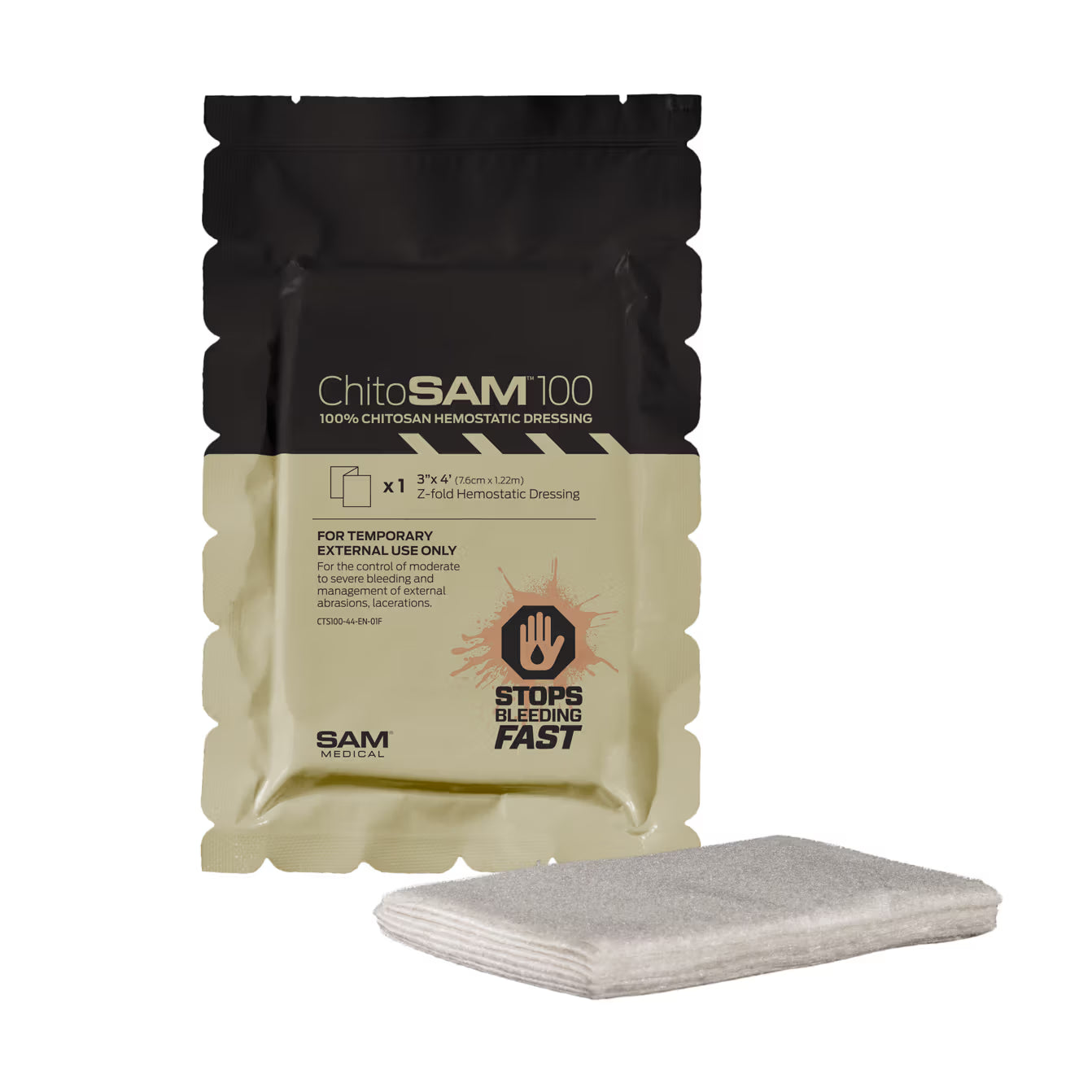ChitoSAM® 100 Hämostatische Kompresse