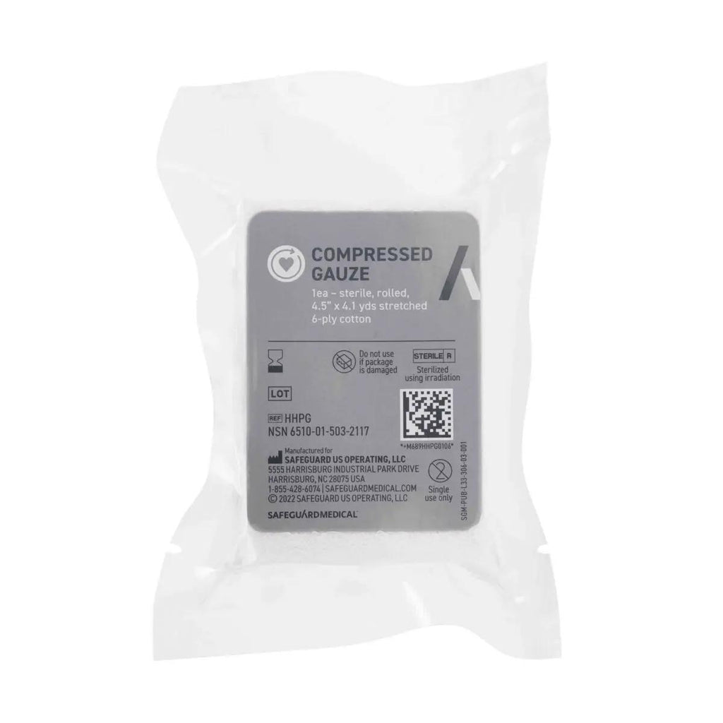 Compressed Gauze – Komprimierte Wundgaze