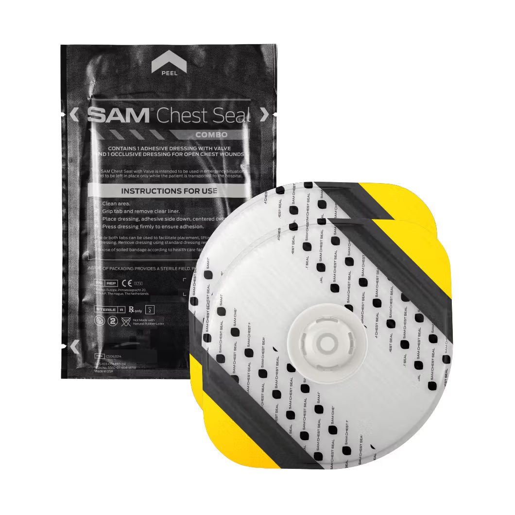 SAM® Chest Seal – Okklusiver Thoraxverband ohne Ventil