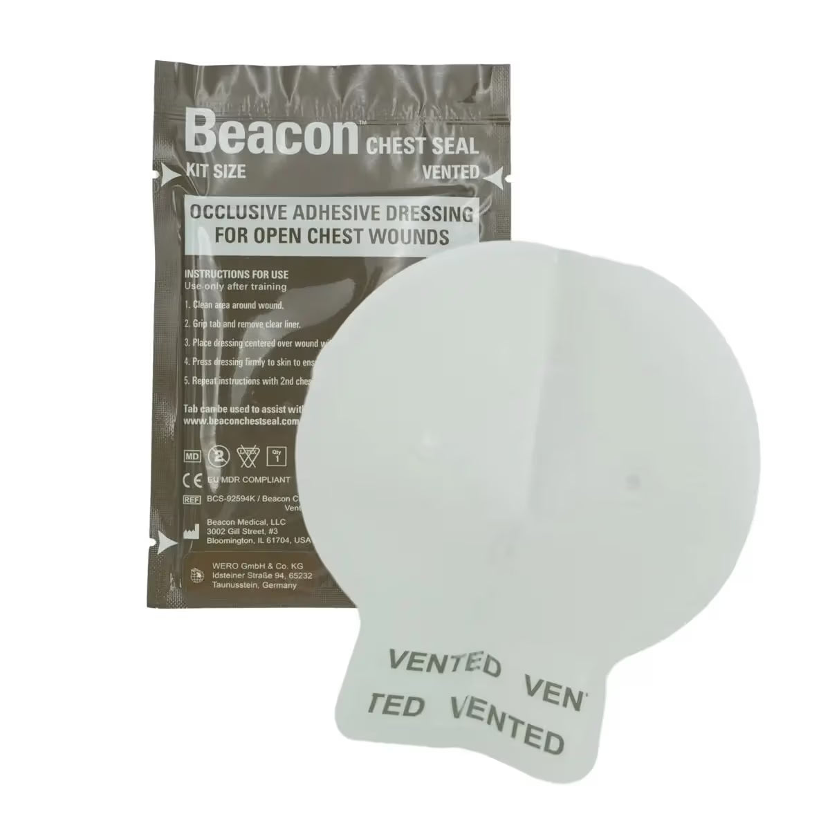 Beacon™ Chest Seal Vented – Thoraxverband 1 Stk