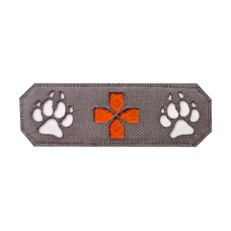 Patch Lasercut + Rotes Kreuz
