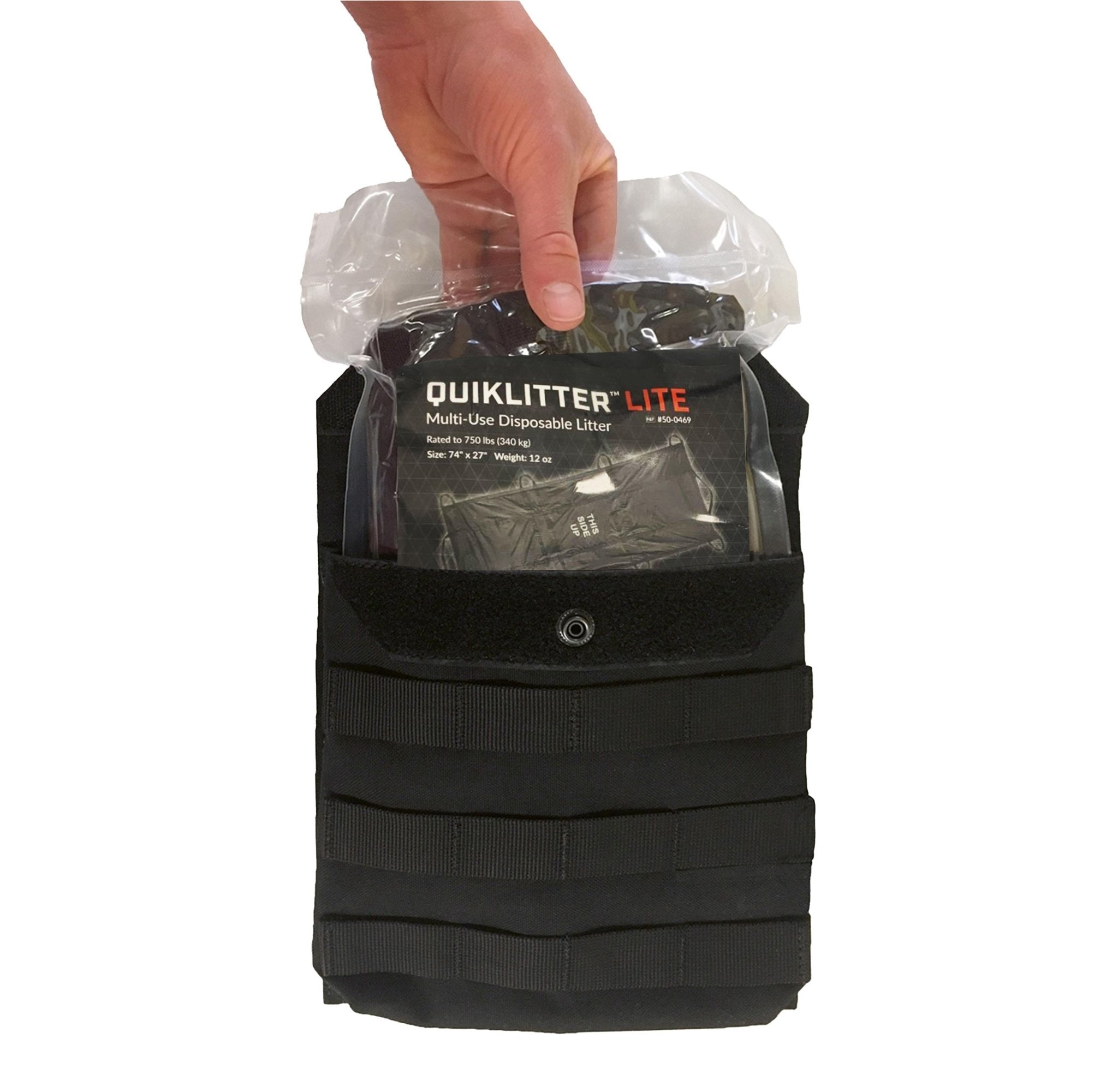 Aufbewahrungstasche für QuikLitter™ Lite – Notfalltragen - Tasche - Critical Knowledge