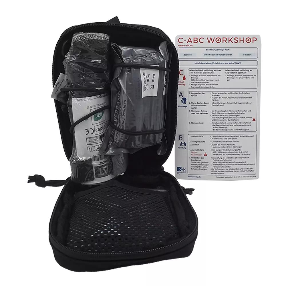 C - ABC Adventure First Aid Pack – Notfall - Set Blutungskontrolle - Critical Knowledge