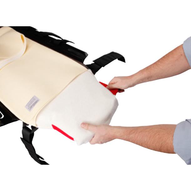CM Trauma Mattress™ Cover mit T - Fix™ – Einmalbezug für Traumatrage - Critical Knowledge