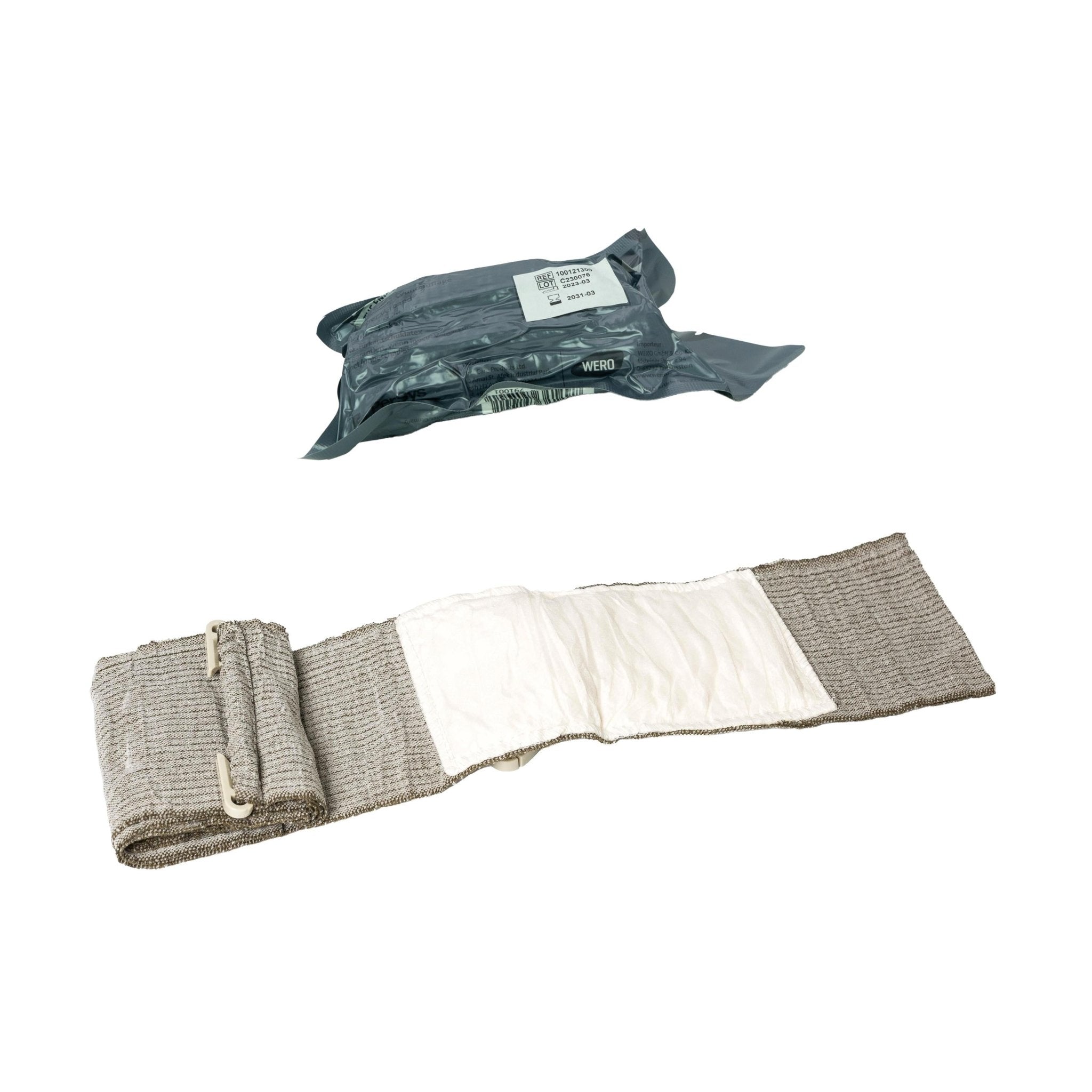 Emergency Bandage® ORIGINAL – Oliv Druckverband 10 cm - Critical Knowledge