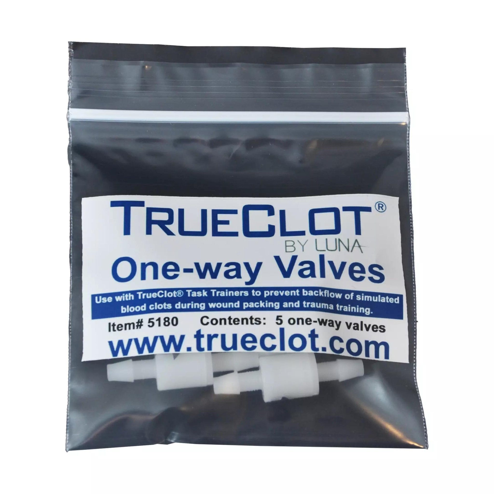 Ersatz - Einwegventile für TrueClot Task Trainer 5 Stk./ Pkg. - Critical Knowledge