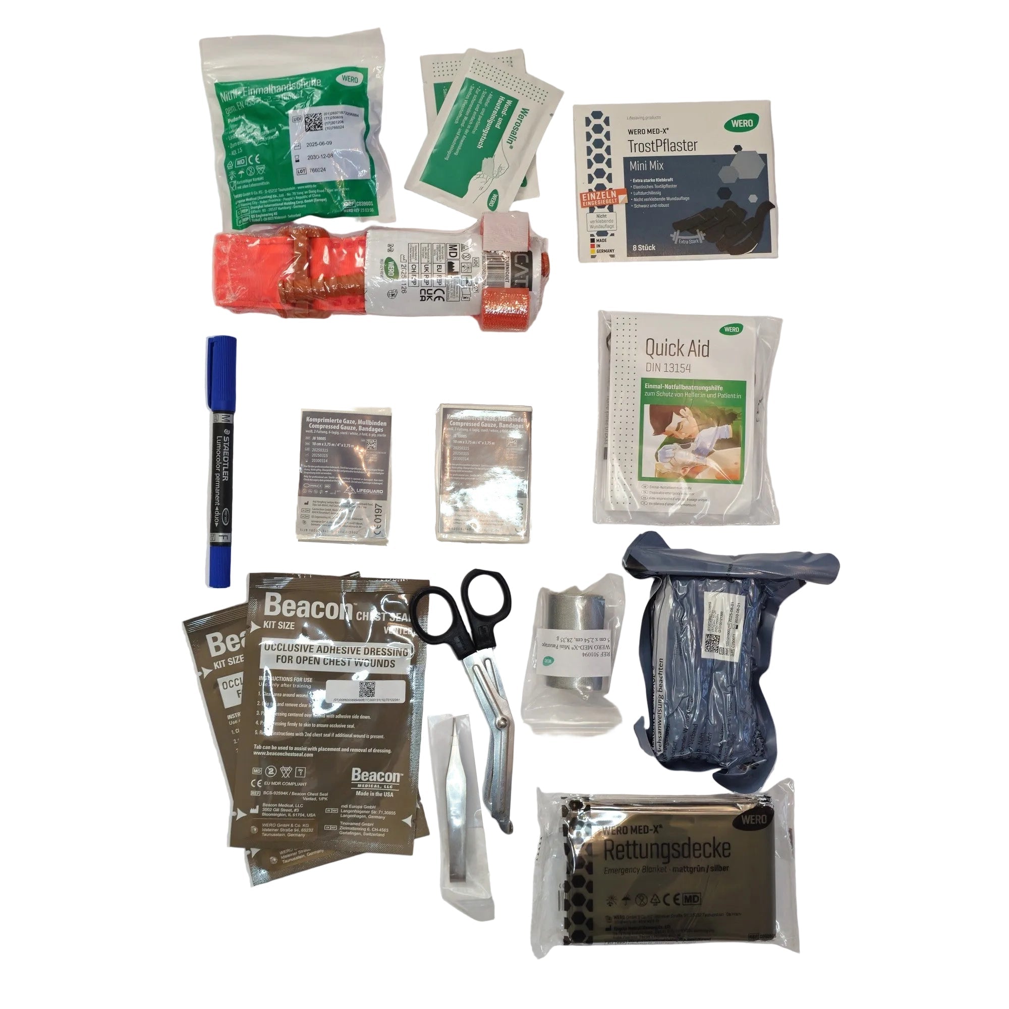 IFAK Plattform Basic – Erste Hilfe & Trauma Set - Critical Knowledge