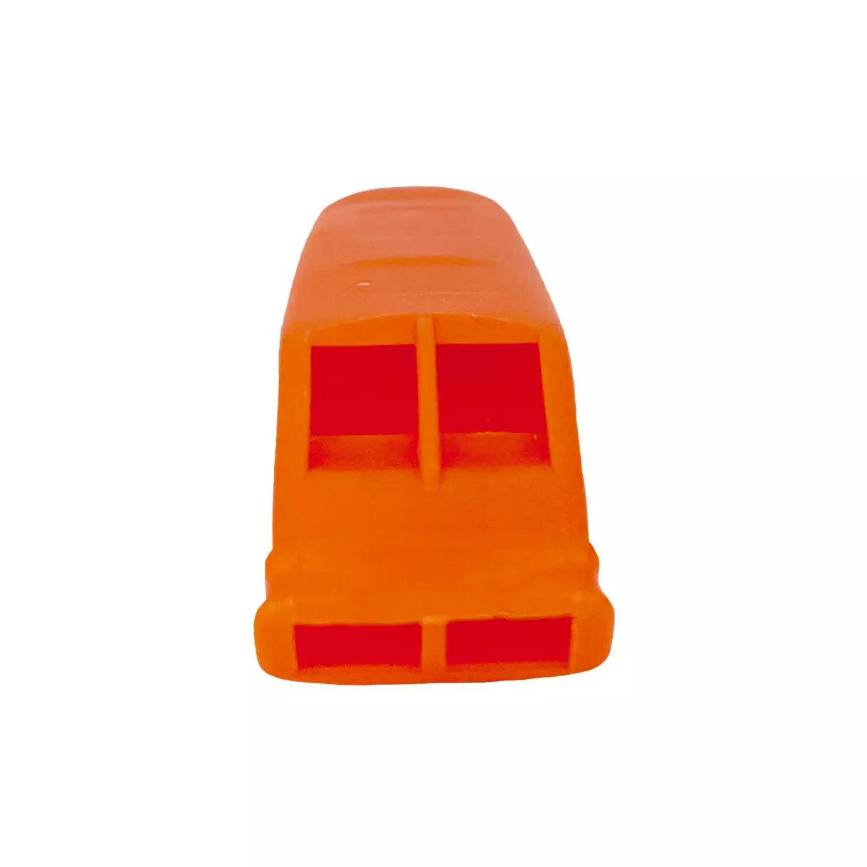 Langer® Signalpfeife EN 394 – Notfallpfeife orange mit Clip - Critical Knowledge