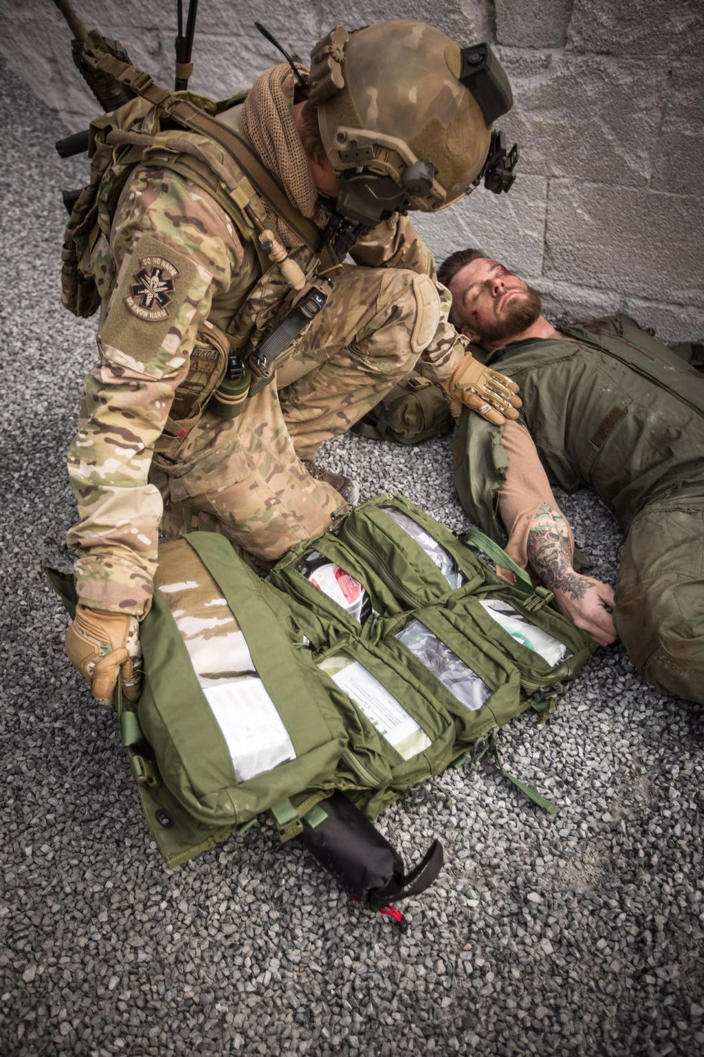 NAR Medic Trauma Sheet Bag – Taktische Ausrüstungstasche Grün - Critical Knowledge