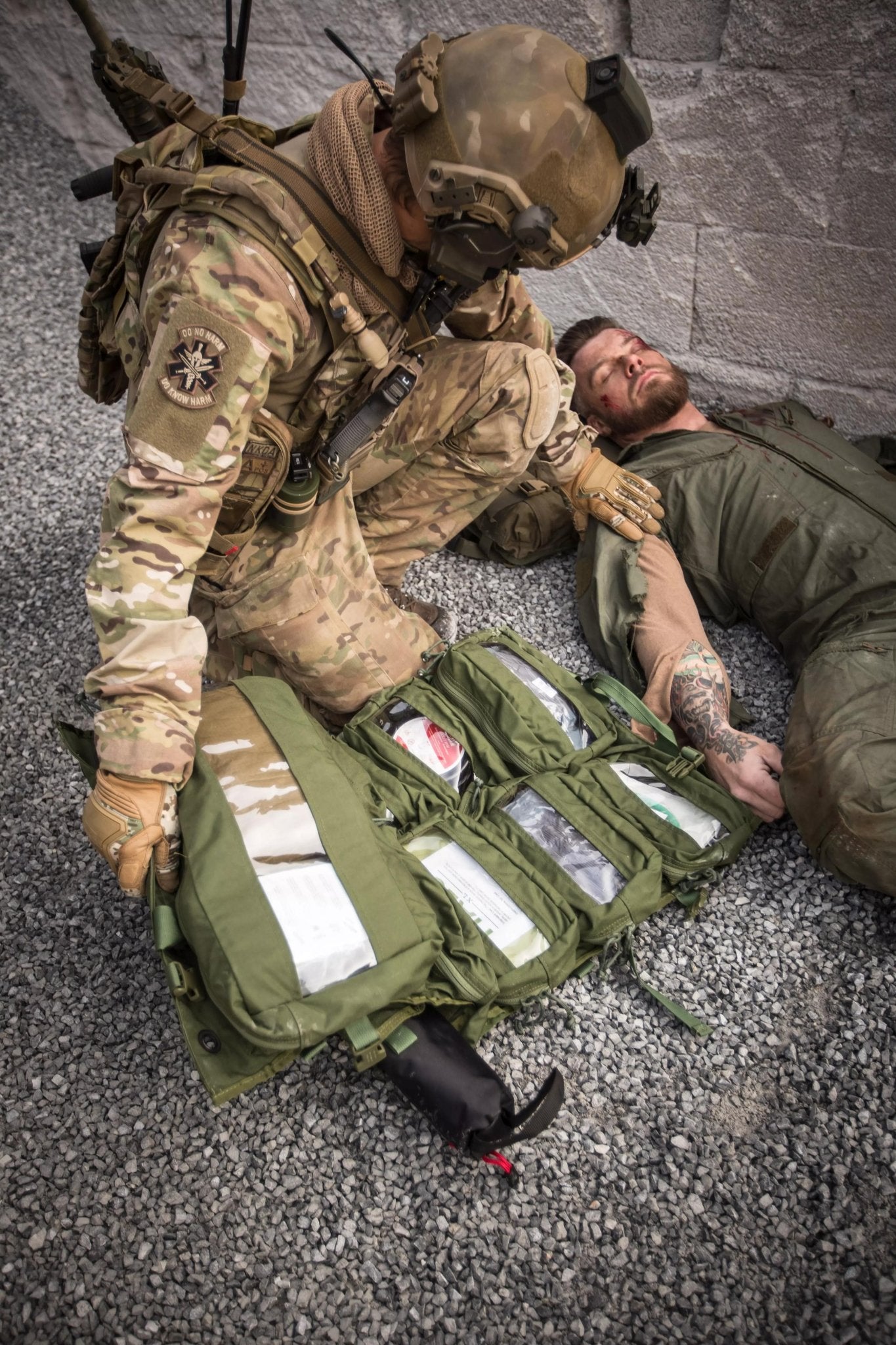 NAR Medic Trauma Sheet Bag – Taktische Ausrüstungstasche Grün - Critical Knowledge