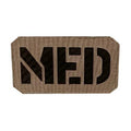 Patch Lasercut MED – Sanitätskennzeichnung Cordura Made in Germany - Critical Knowledge
