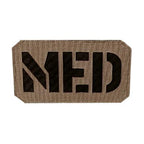 Patch Lasercut MED – Sanitätskennzeichnung Cordura Made in Germany - Critical Knowledge