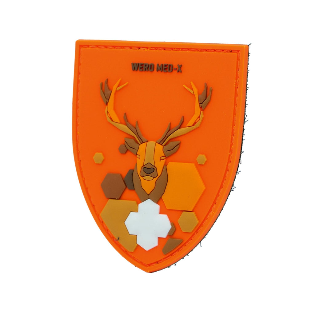 Patch WERO MED - X® Hunter Medic Pack – Rubber Patch Jagd Motiv - Critical Knowledge