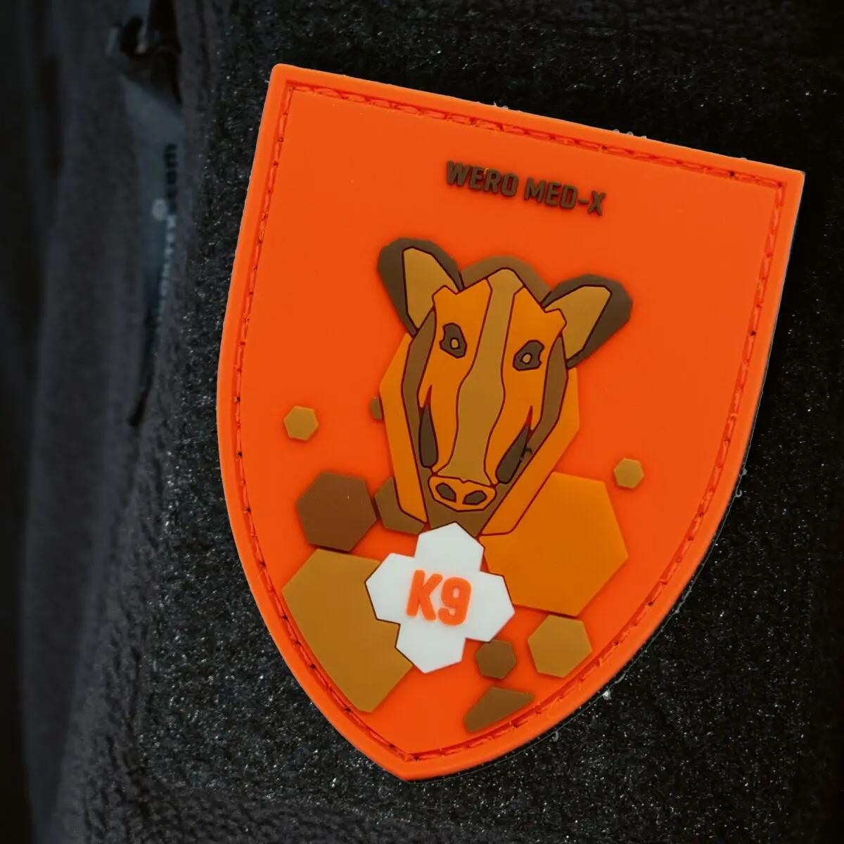 Patch WERO MED - X® K9 Hunter Medic Pack – Rubber Patch Wappenform - Critical Knowledge