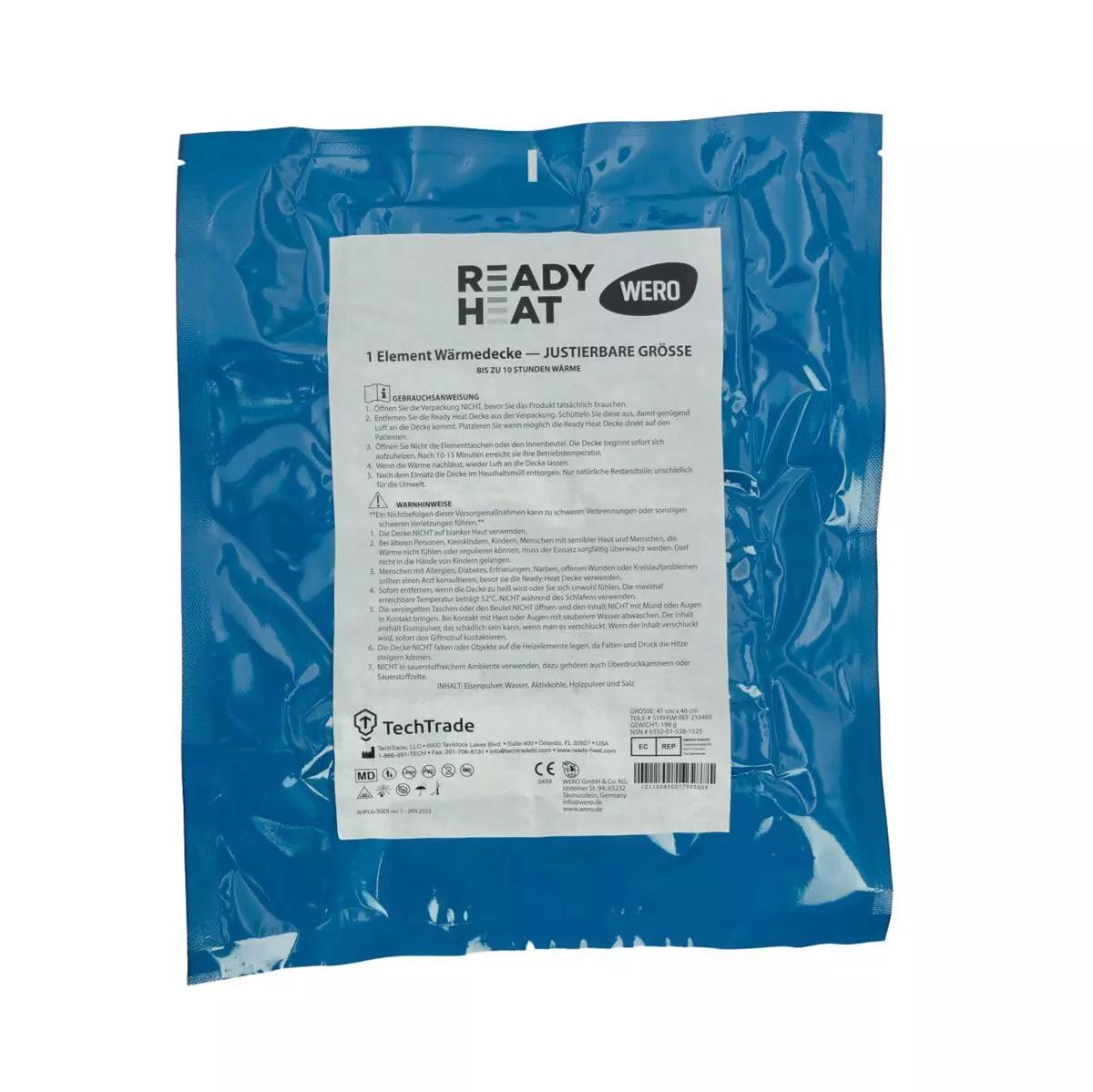Ready - Heat™ 1 - Element - Decke – Aktiver Wärmeerhalt - Critical Knowledge