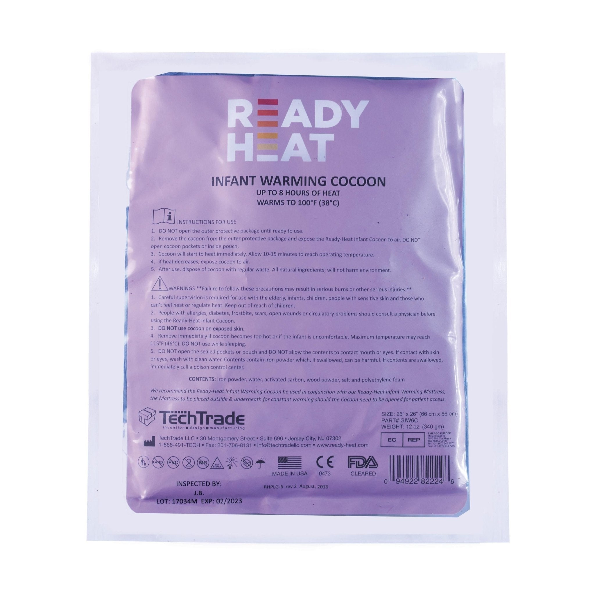 Ready - Heat™ Kokon Neugeborene – Neonataler Wärmeerhalt - Critical Knowledge