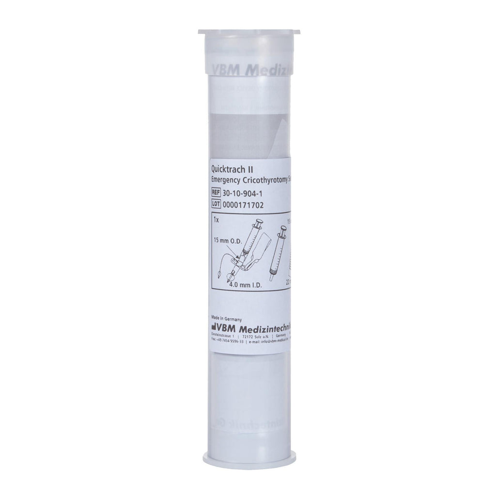 VBM Quicktrach II – Punktionskoniotomie - Set CICO - Critical Knowledge