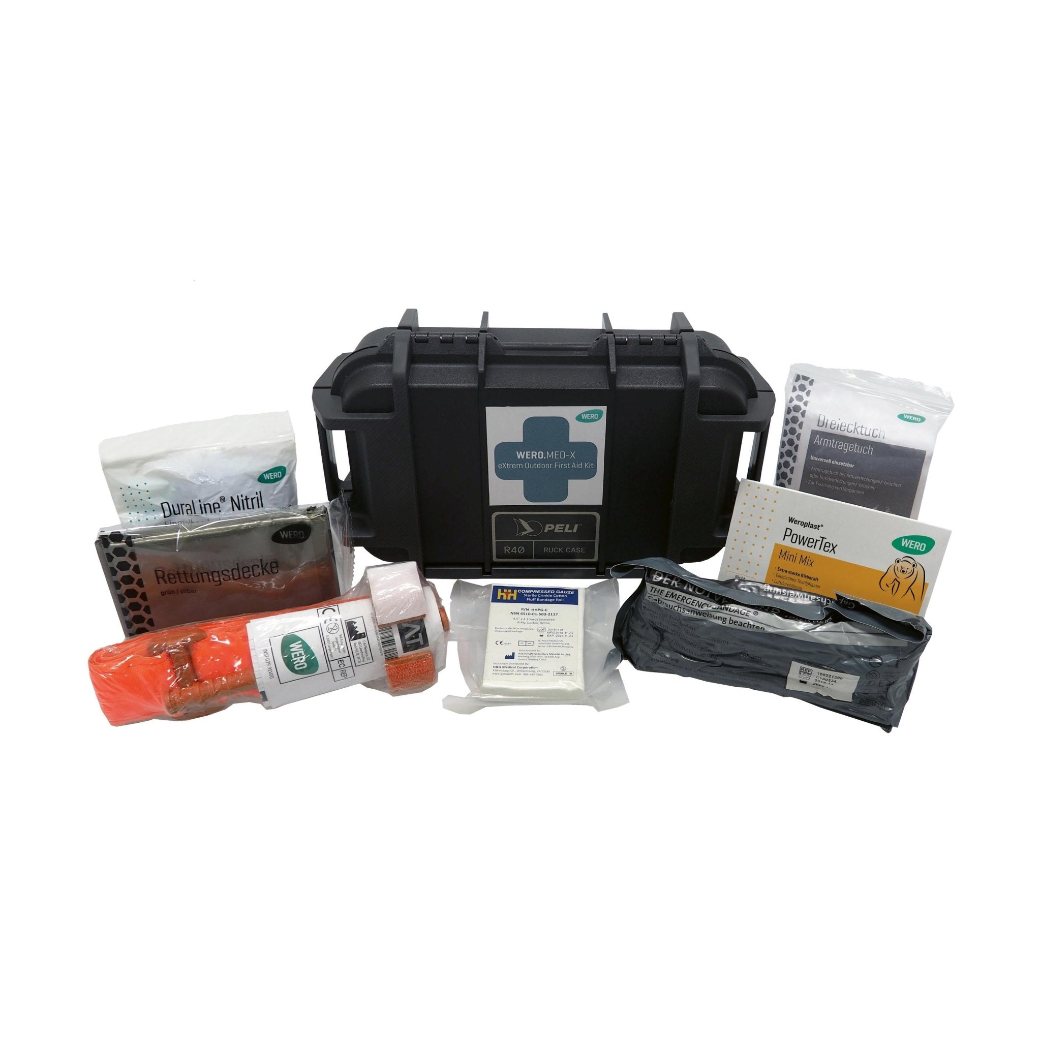 WERO MED - X® eXtrem Outdoor First Aid Kit – Erste - Hilfe Outdoor - Critical Knowledge