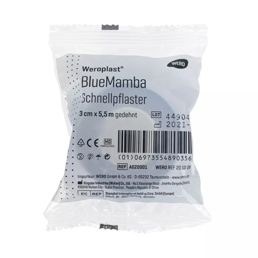 Weroplast® BlueMamba Schnellpflaster – Standard - Critical Knowledge