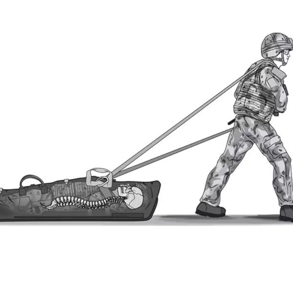 Xtract™ SR Xstraps – Trägergurte für SR Rettungstuch Karabiner - Critical Knowledge